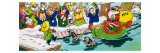 Mr Toad on a Sleigh at Christmas
