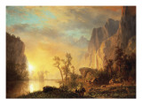 Sunset in the Rockies