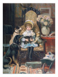 Doddy and Her Pets', C.1885