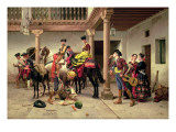 Buy A Spanish Courtyard at AllPosters.com