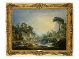 Buy The Rustic Bridge, C.1756 at AllPosters.com