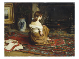 Buy By the Fireside, 1878 at AllPosters.com