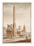 Buy The Quirinal Obelisk, 1833 at AllPosters.com