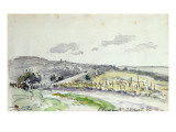 Buy View of Clamart, 1864 at AllPosters.com
