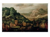 Extensive Mountainous Landscape