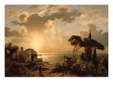 Buy Aegean Landscape at Sunset at AllPosters.com