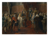 Silesian Homage Scene, 1855