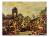 Buy The Marche Des Innocents, C.1814 at AllPosters.com