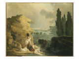 Washerwomen by a Cascade