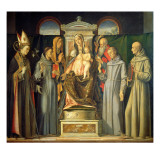 Buy Madonna Enthroned, 1480 at AllPosters.com