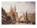 Market Scene at Braunschweig