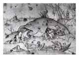 Buy Big Fishes Eat Small Ones, 1556 at AllPosters.com