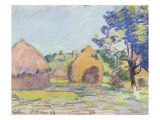 Buy Haystacks at Saint-Cheron at AllPosters.com