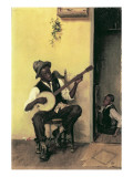 The Banjo Player, 1881