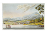Buy View of Hobart Town, 1824 at AllPosters.com