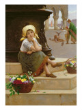 A Venetian Flowergirl