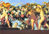 Putti Con Ghirlanda II