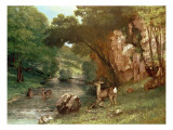 Buy Deer by a River at AllPosters.com