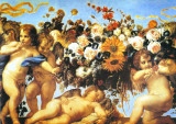 Putti Con Ghirlanda I