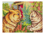 Buy Cats in a Garden at AllPosters.com