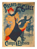 Poster Advertising the Palais De Glace on the Champs Elysees