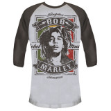 Bob Marley - Rebel Music Baseball Tee