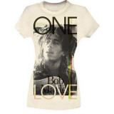 Juniors: Bob Marley - Caf One Love T-Shirt