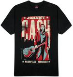 Johnny Cash - Nashville Poster