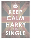 Keep Calm, Harry is Still Single