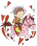 Little Girl Riding