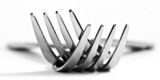 Two Forks Facing up