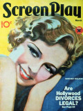 Buy Margaret Sullavan - Screenplay Magazine Cover 1930's at AllPosters.com