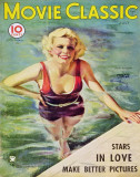 Jean Harlow - MovieClassicMagazineCover1930's