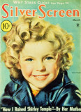 Buy Temple, Shirley - Silver Screen Magazine Cover 1930's at AllPosters.com