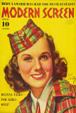 Buy Deanna Durbin - Modern Screen Magazine Cover 1930's at AllPosters.com