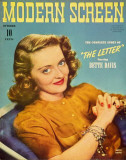 Buy Bette Davis - Modern Screen Magazine Cover 1940's at AllPosters.com
