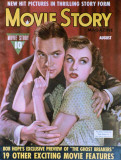 Goddard, Paulette - Movie Story Magazine Cover 1940's