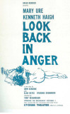 Look Back In Anger - Broadway Poster , 1957