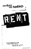 Rent - Broadway Poster