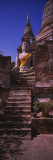 Statue of Buddha in a Temple, Ayuthaya, Bangkok, Thailand
