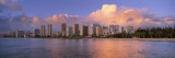 Panoramic View of an Urban Skyline, Waikiki Beach, Oahu, Hawaii, USA