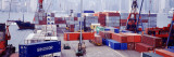 Buy Shipping Containers, Victoria Harbor, Hong Kong, China at AllPosters.com