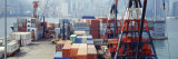Buy Shipping Containers, Victoria Harbor, Hong Kong, China at AllPosters.com