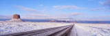 Winter, Road Monument Valley Arizona USA