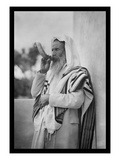 Rabbi Blowing the Shofar