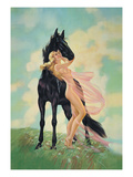 Buy Mindy with her Stallion at AllPosters.com