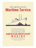 Buy American Mechant Marine, c.1937 at AllPosters.com