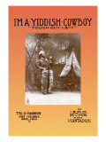 I'm a Yiddish Cowboy: Tough Guy Levi Wall Decal