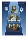 Buy One Israeli Banking, Two Israelis Playing Chess, Three Israelis in Orchestra at AllPosters.com