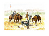 Buy Assisting a Wounded Soldier at AllPosters.com